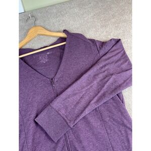 Life‎ is Good Sleep Dreamer Purple Full Zip Hoodie Jacket Womens XXL